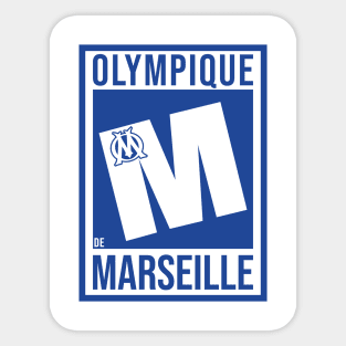 olympique de marseille Sticker